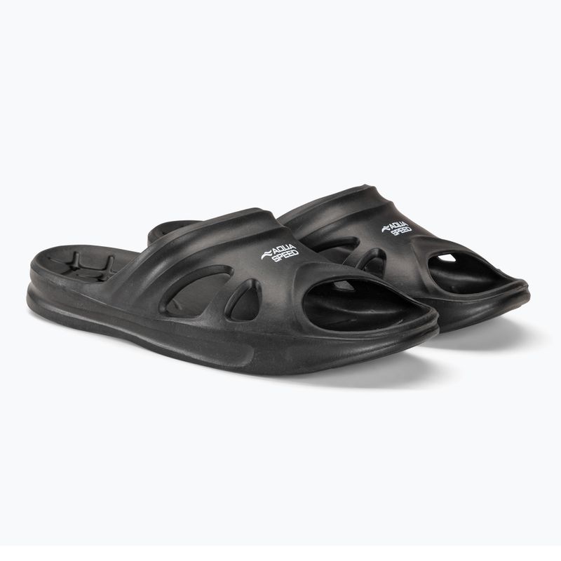 Férfi AQUA-SPEED Florida flip-flop fekete 4