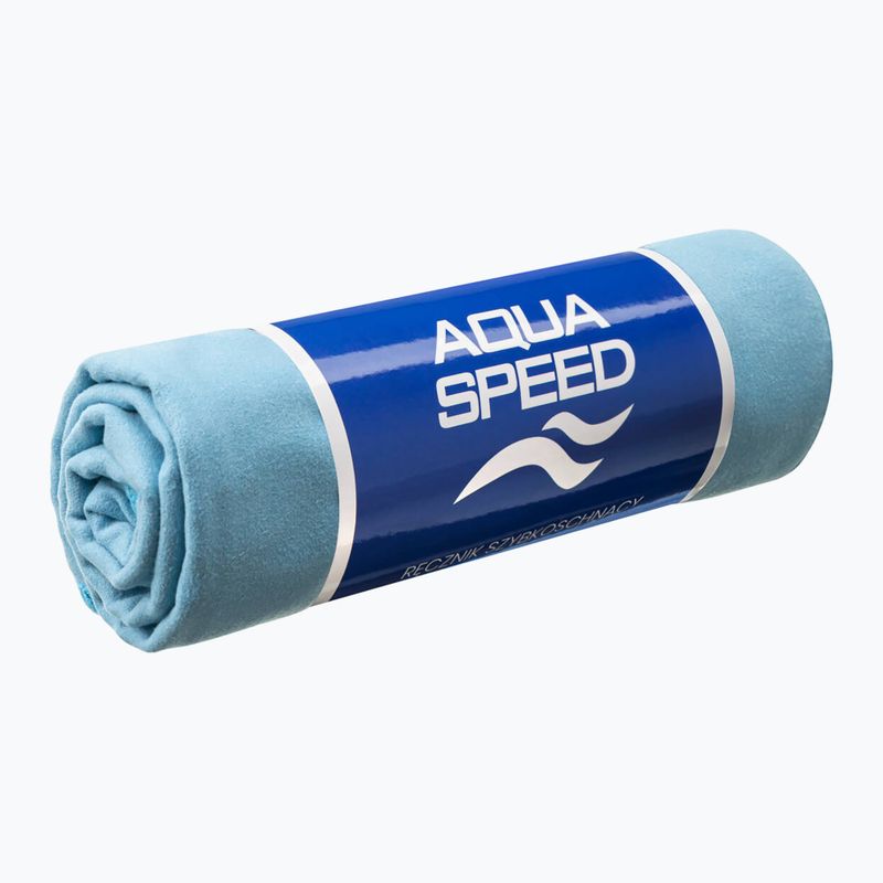 Gyorsan száradó törölköző AQUA-SPEED Dry Flat jasnoniebieski 2