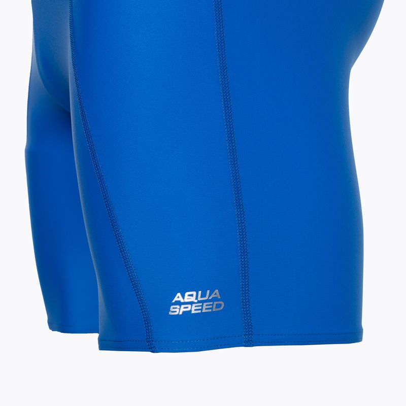 Férfi AQUA-SPEED Long Jammer fürdőnadrág kék 3