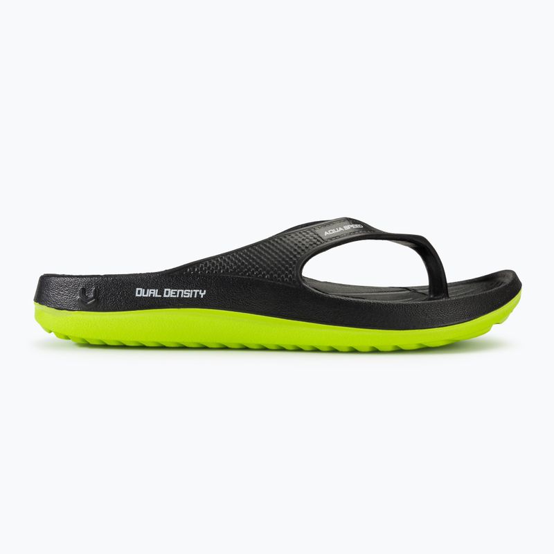 férfi flip flope AQUA-SPEED Alcano czarne/zielone 2