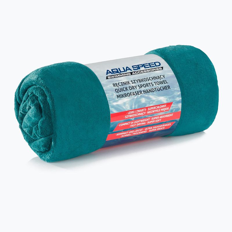 AQUA-SPEED Dry Soft törölköző zöld 156 2