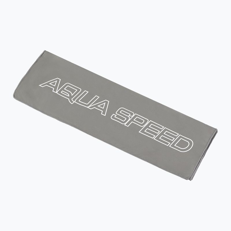 AQUA-SPEED Dry Lapos törölköző szürke 155