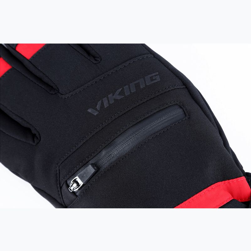 Síkesztyű Viking Kuruk 2.0 Ski black/red 5