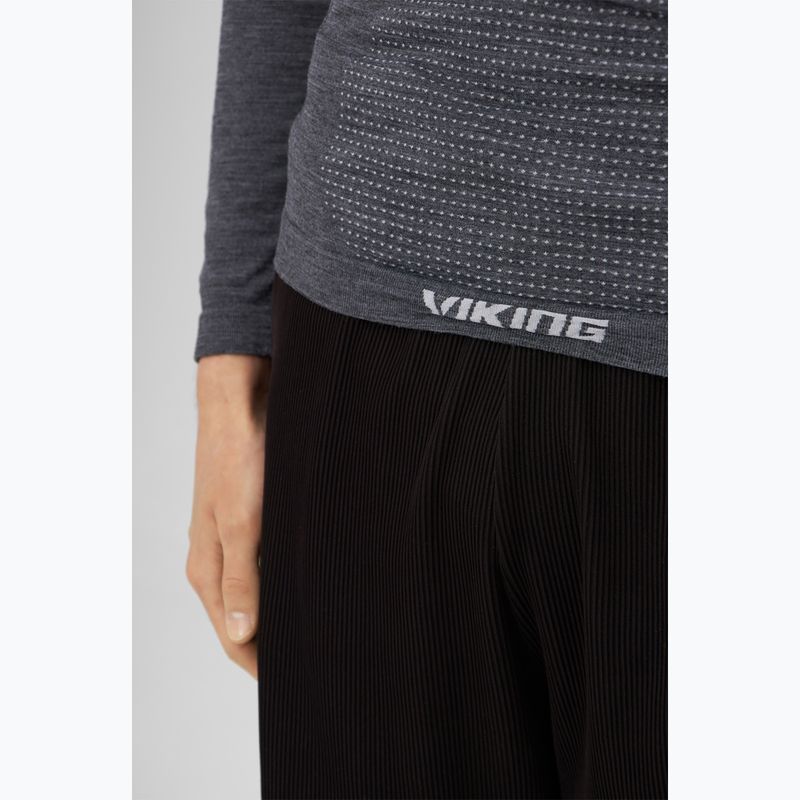 Férfi termikus hosszú ujjú Viking Lan Pro dark grey/light grey 6