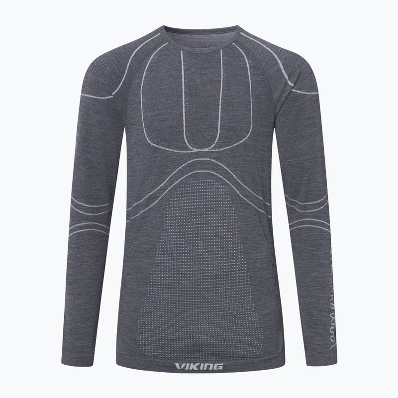 Férfi termoaktív felső Viking Lan Pro sötétszürke/világosszürke 7