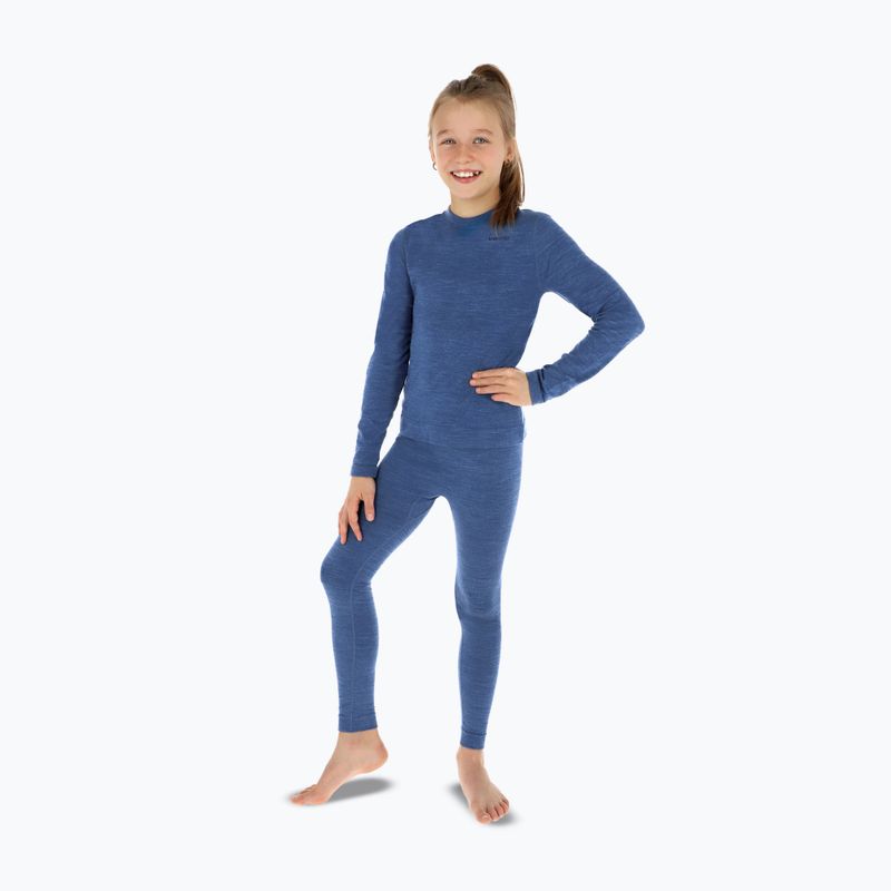 Gyerek thermo fehérnemű szett Viking Flam light blue