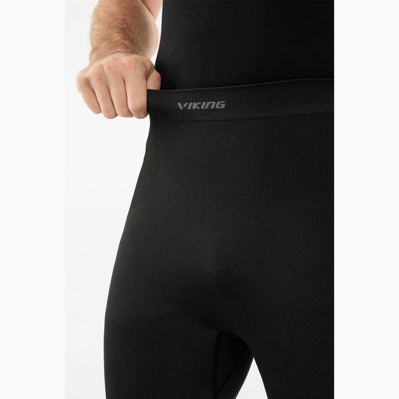 Férfi thermo nadrág Viking Eiger 2.0 3/4 black/grey 5