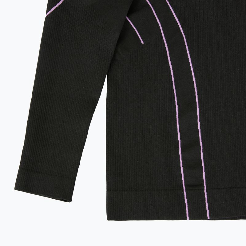 Női termoaktív pulóver Viking Etna 2.0 black/purple 3