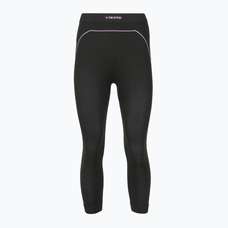 Női thermoaktív nadrág Viking Etna 2.0 3/4 black/purple 7