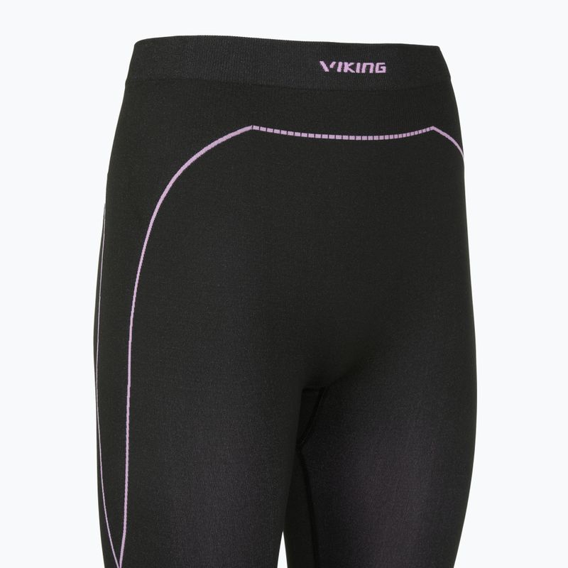 Női thermoaktív nadrág Viking Etna 2.0 3/4 black/purple 9