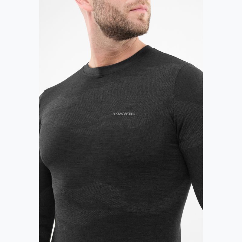 Férfi thermo alsónemű szett Viking Gasher 3/4 black 4