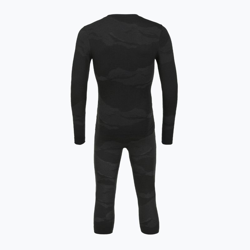 Férfi thermo alsónemű szett Viking Gasher 3/4 black 2