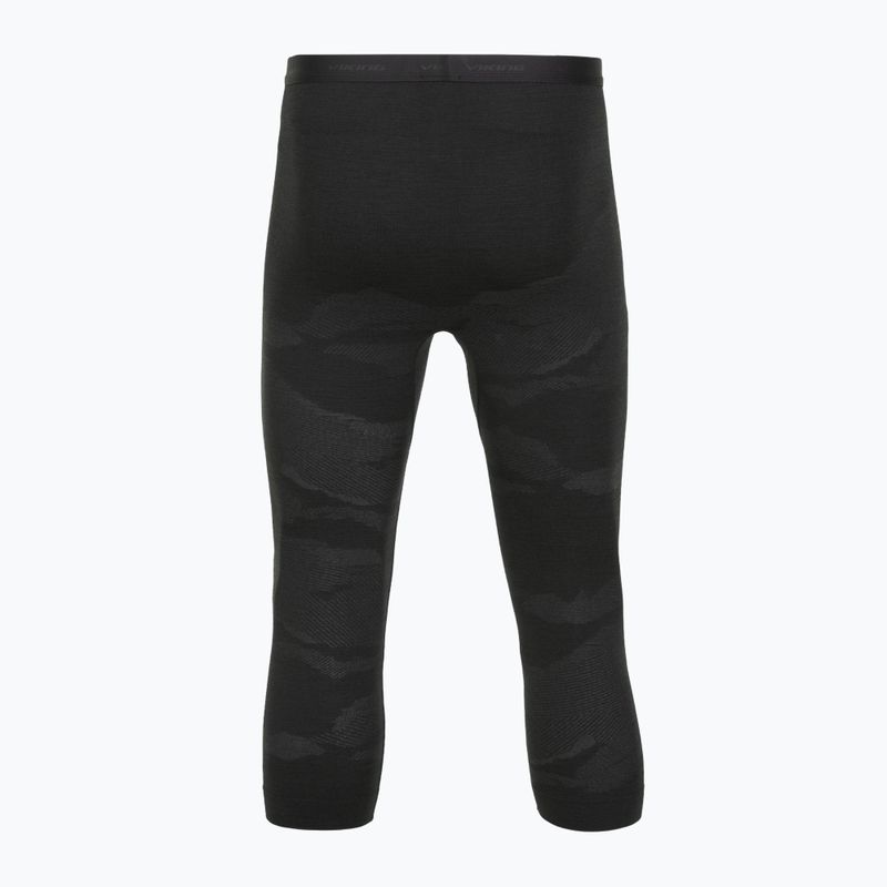 Férfi thermo alsónemű szett Viking Gasher 3/4 black 6