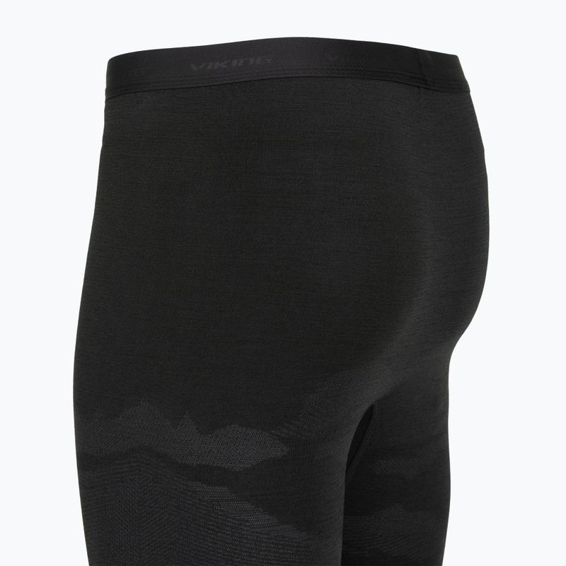 Férfi thermo alsónemű szett Viking Gasher 3/4 black 9