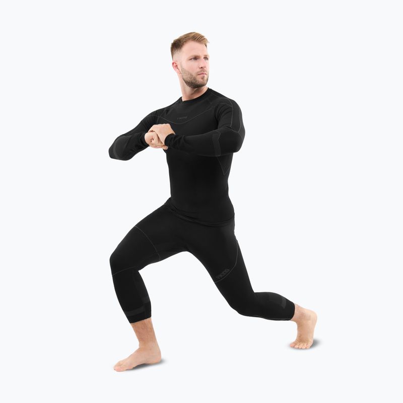 Férfi thermo fehérnemű szett Viking Gary 3/4 black 2