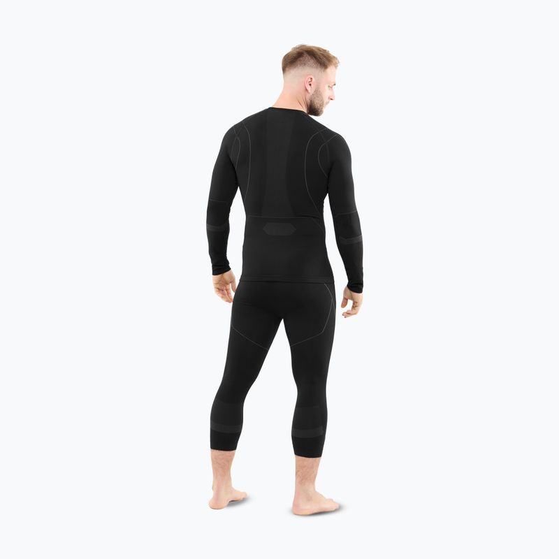 Férfi thermo fehérnemű szett Viking Gary 3/4 black 3