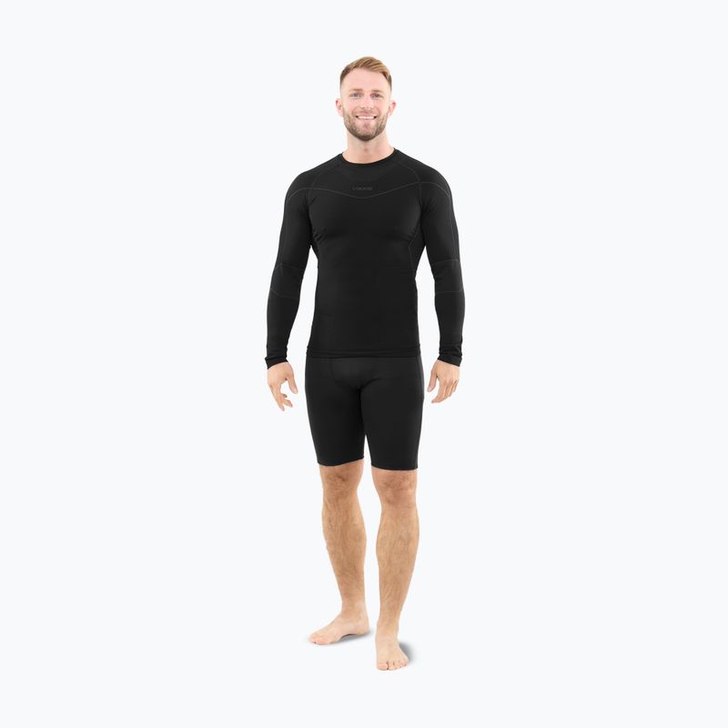 Férfi termoaktív pulóver Viking Gary black 2