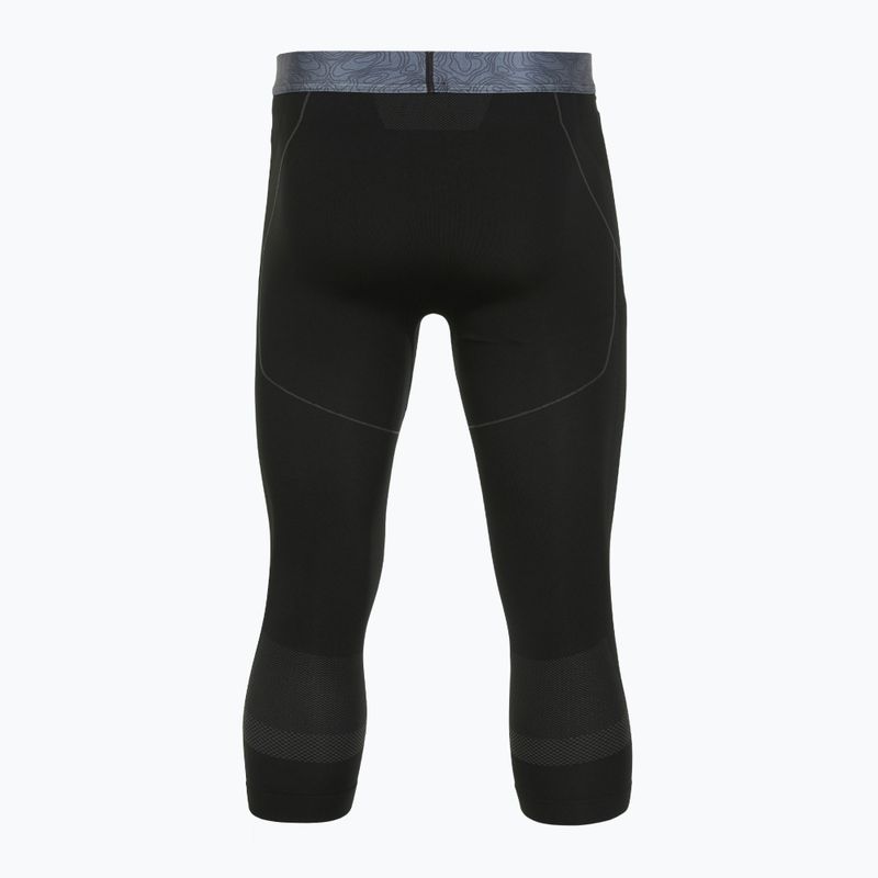 Férfi Viking Gary 3/4 fekete thermo nadrág 2
