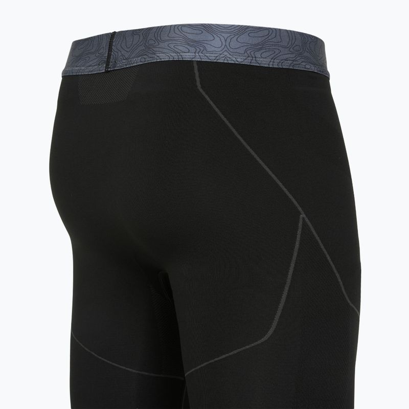 Férfi Viking Gary 3/4 fekete thermo nadrág 4