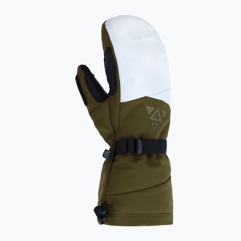 Síkesztyűk Viking Norvik Pro Mitten Freeride olive/white 2