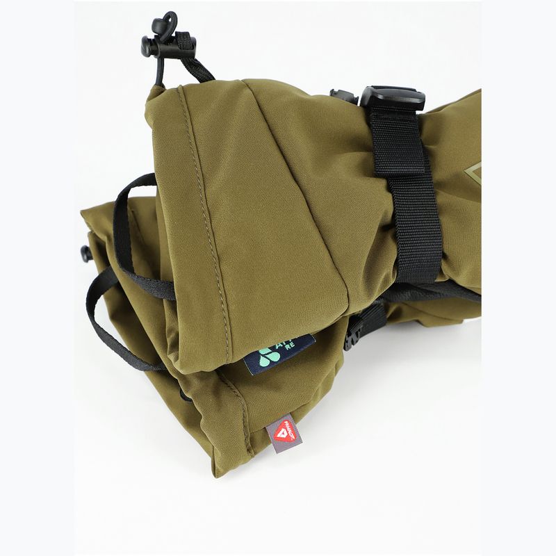 Síkesztyűk Viking Norvik Pro Mitten Freeride olive/white 6