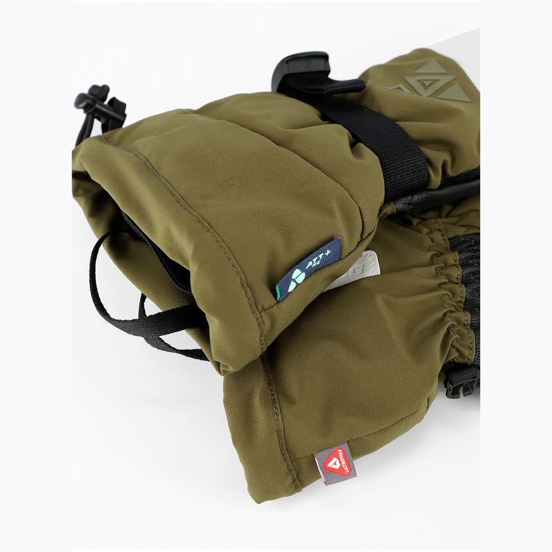 Síkesztyűk Viking Norvik Pro Lobster Freeride olive/white 5