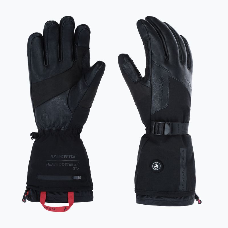 Síkesztyű Viking Heatbooster 2.0 Gore-Tex black