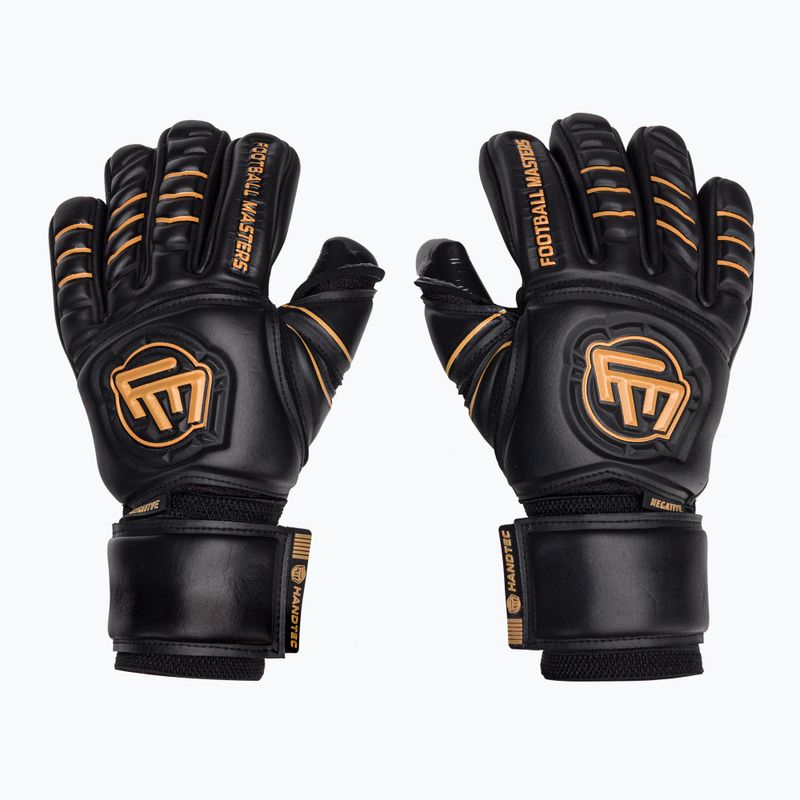 Football Masters Full Contact NC v4.0 gyermek kapus kesztyű fekete 1240