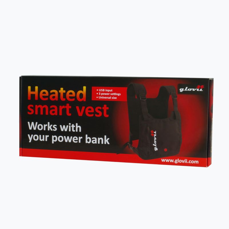 Glovii GV1 fűthető mellény fekete 8