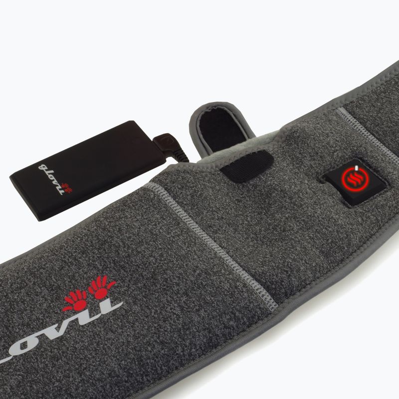 Glovii GB1U fűthető öv USB bemenettel, szürke 5