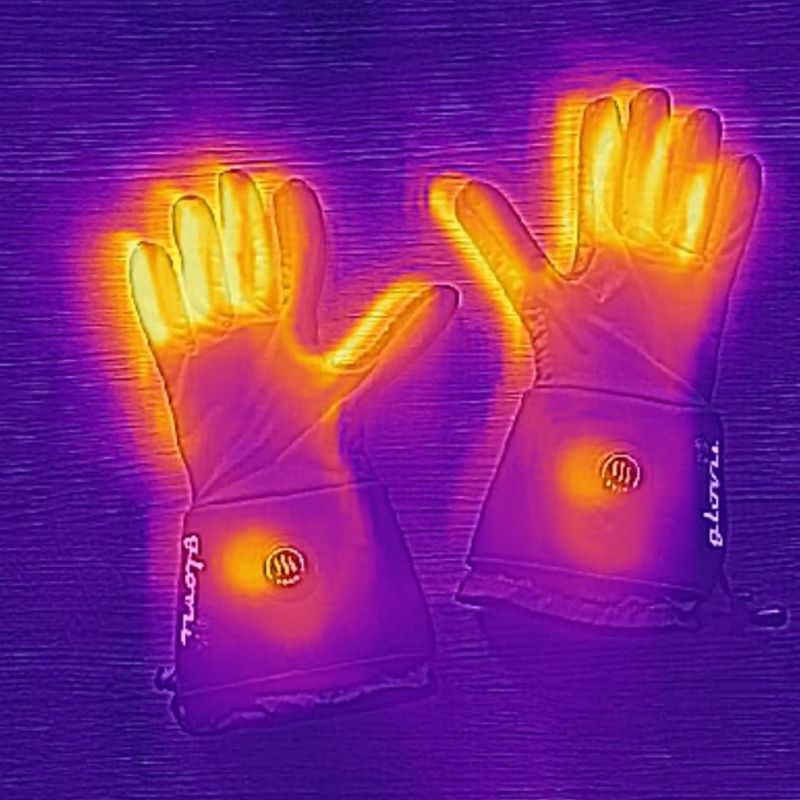 Glovii GLG fűthető kesztyű szürke 10