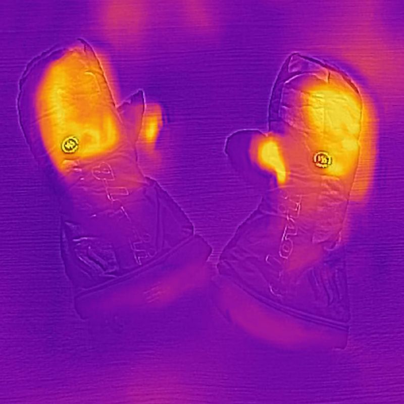 Glovii GZ1 fűthető kesztyű fekete 12