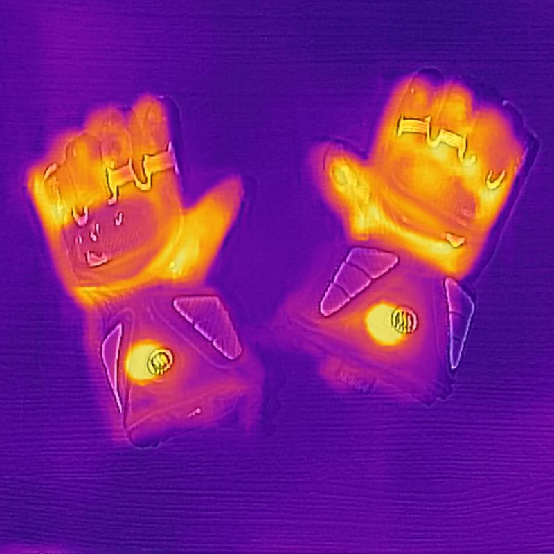 Glovii GDB fűthető kesztyű fekete 12