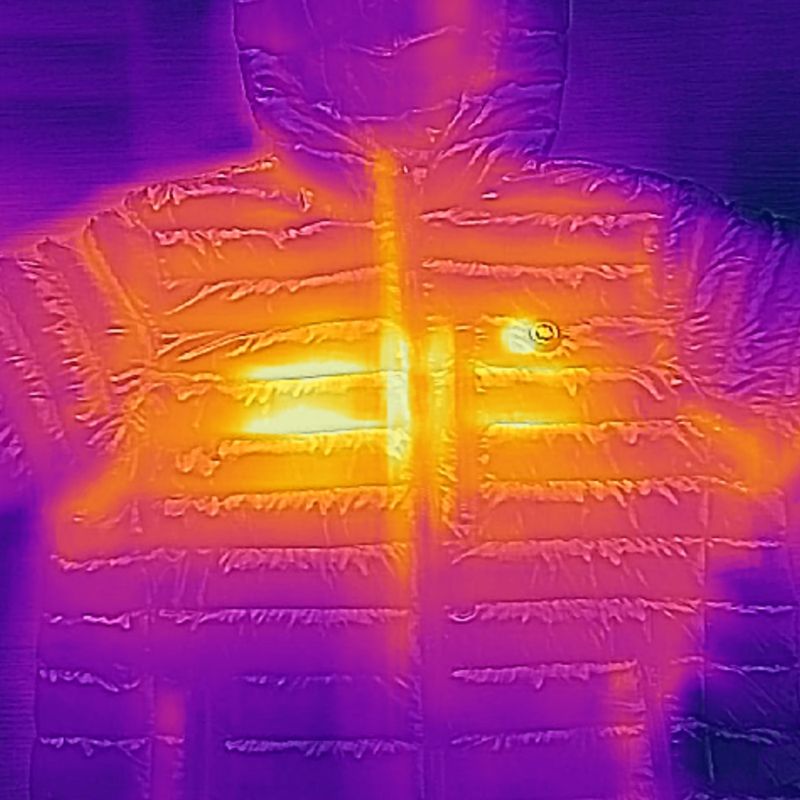 Glovii GTMG férfi fűthető kabát szürke 11