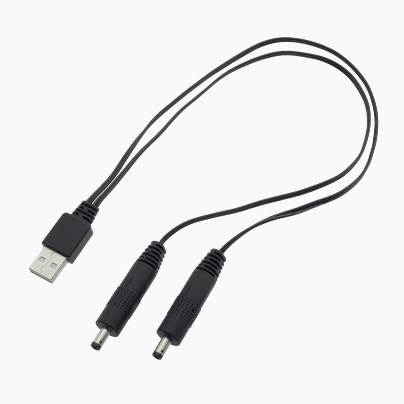 USB töltőkábel a Glovia GE33C fűthető kesztyűhöz, papucshoz és kapucnihoz fekete színű