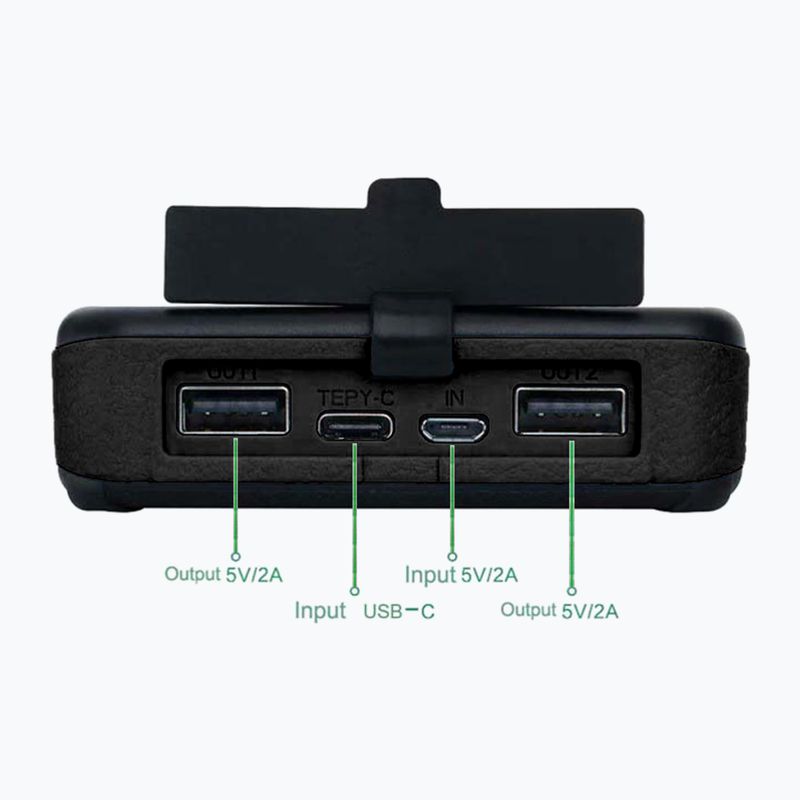 PowerNeed napelemes powerbank 20000 mAh fekete 11