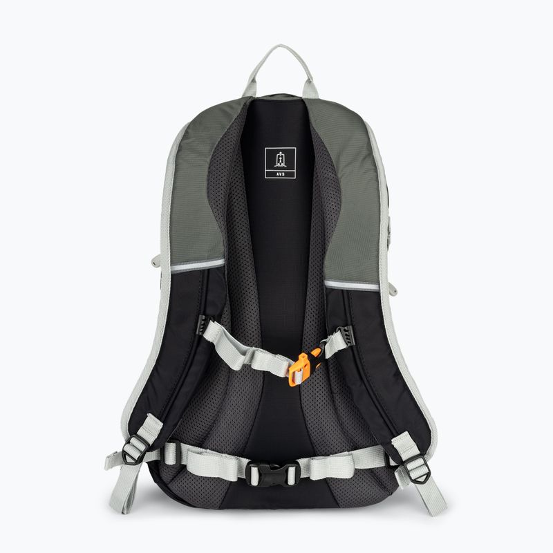 Alpinus Teide 25 l túra hátizsák fekete/lime 3