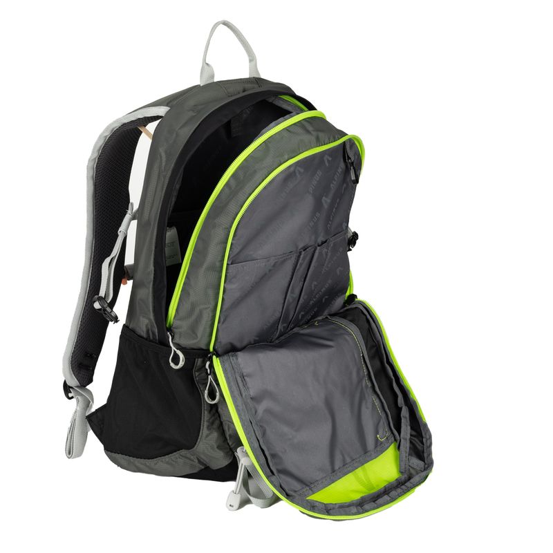 Alpinus Teide 25 l túra hátizsák fekete/lime 4