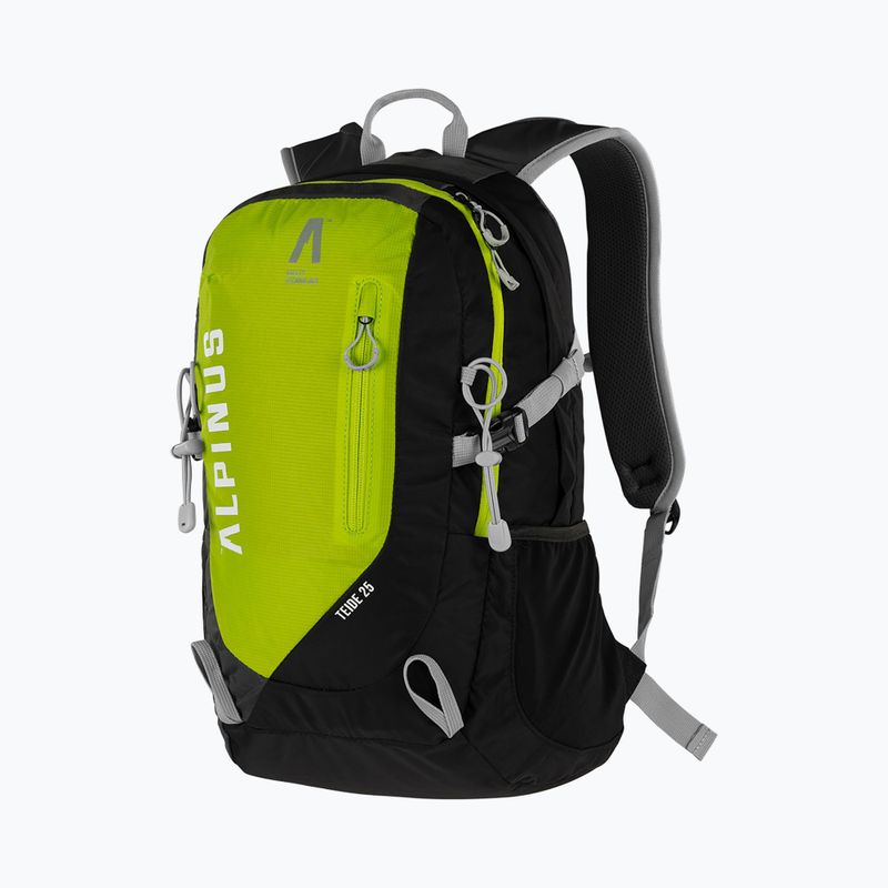 Alpinus Teide 25 l túra hátizsák fekete/lime 5