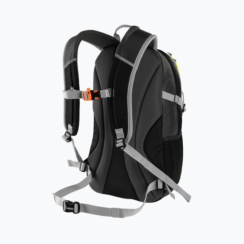 Alpinus Teide 25 l túra hátizsák fekete/lime 7