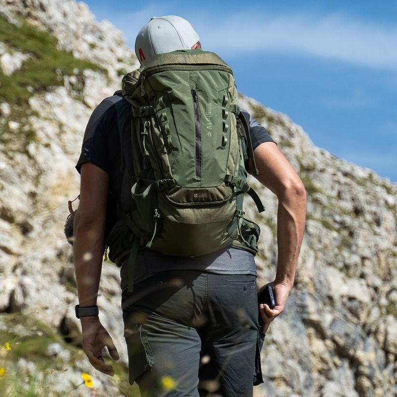 Alpinus Otway 40 trekking hátizsák zöld PO43641 13