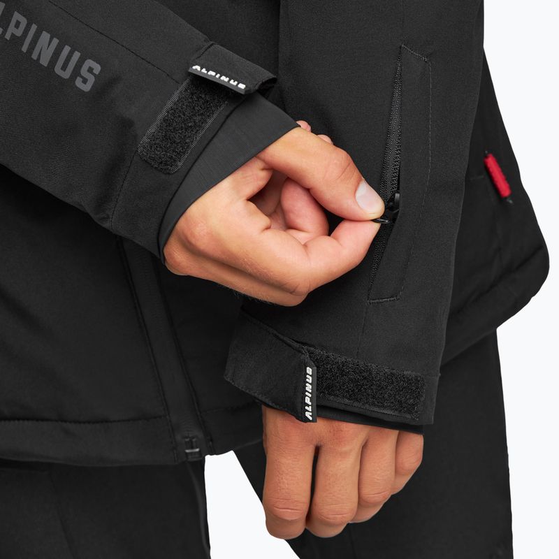 Férfi síkabát Alpinus Causses black 4