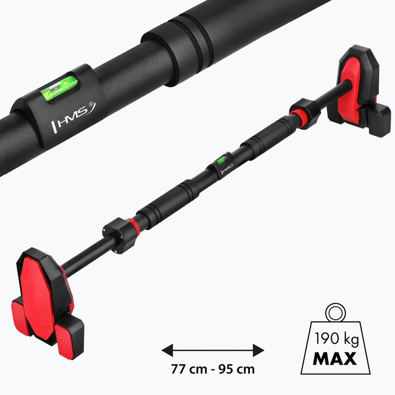 Húzódzkodó rúd HMS DD300 black/red 6