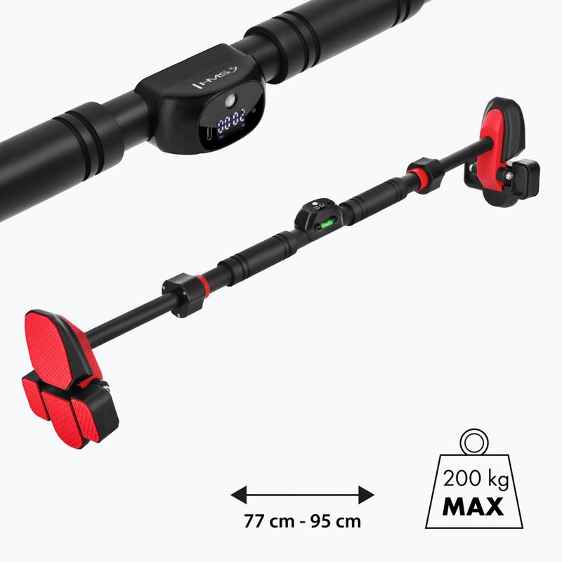 Húzódzkodó rúd HMS DD500 black/red 7