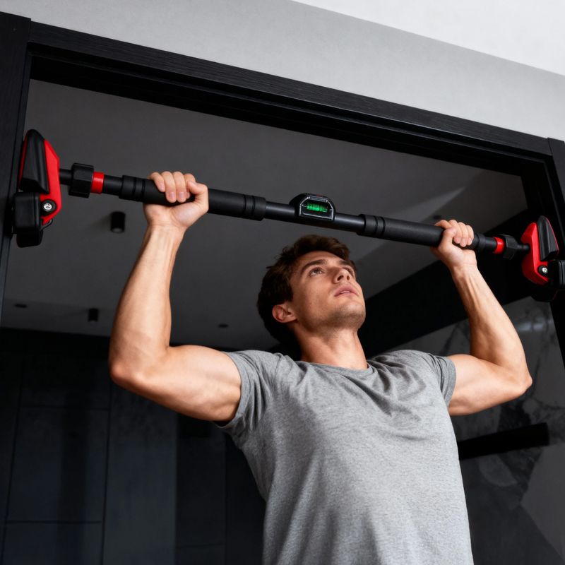 Húzódzkodó rúd HMS DD500 black/red 12