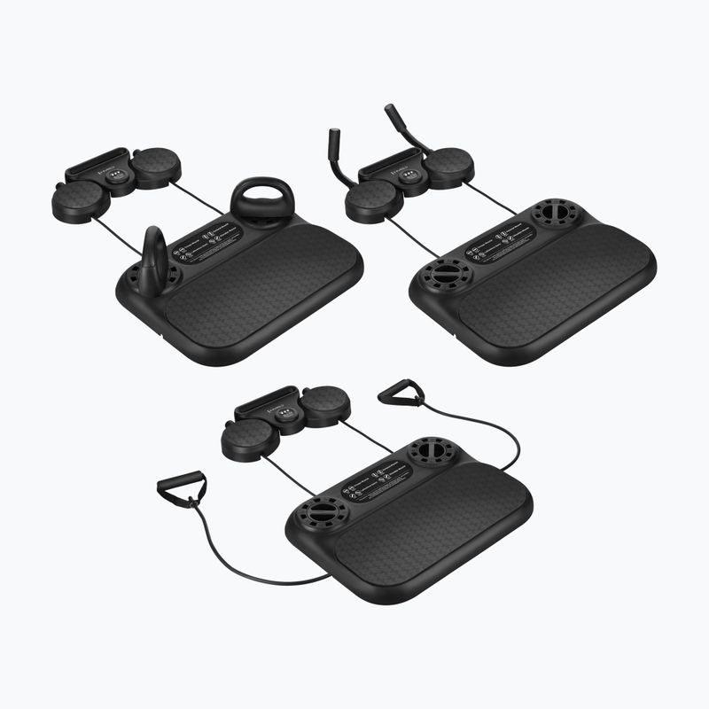 Multifunkciós edzésplatform kötelekkel HMS DBP01 black 2