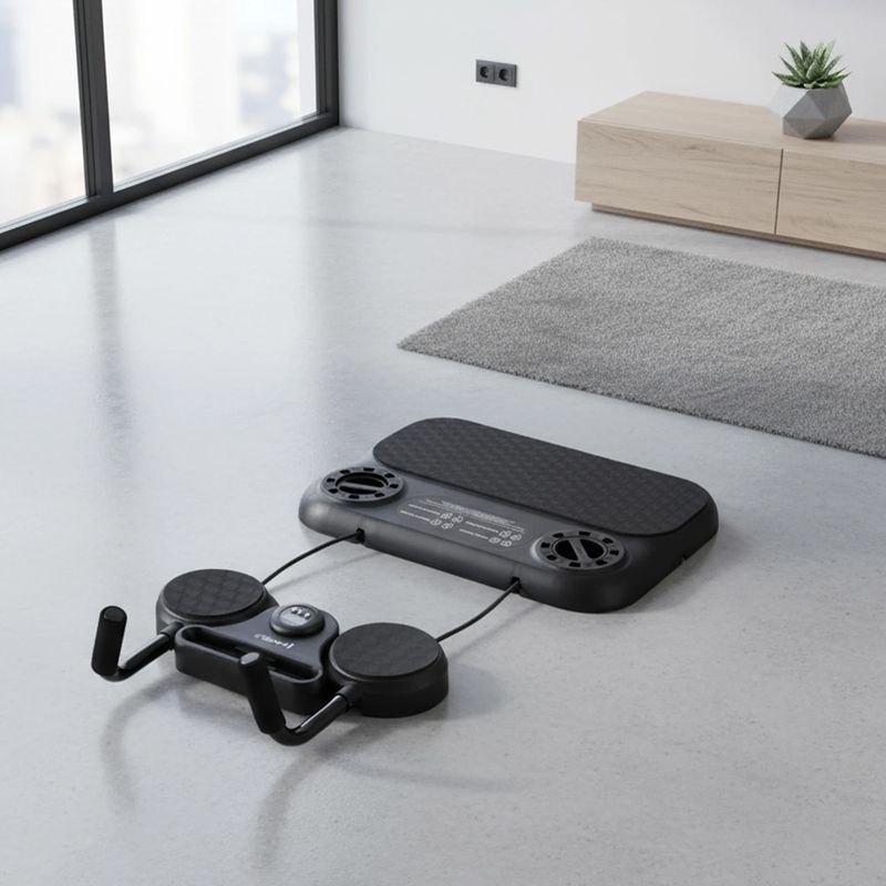 Multifunkciós edzésplatform kötelekkel HMS DBP01 black 7