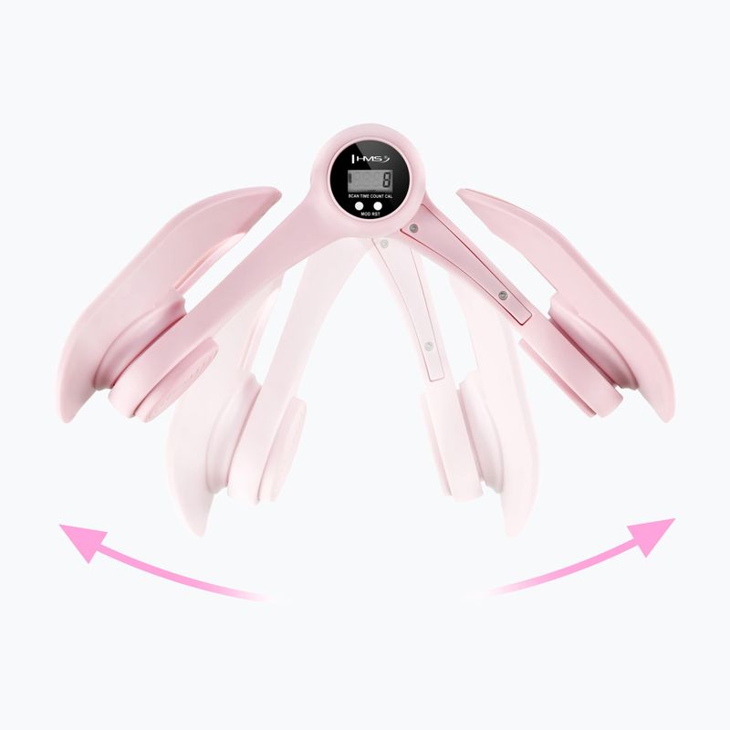 Edzőkapocs HMS TM02 with counter TPE pink 4