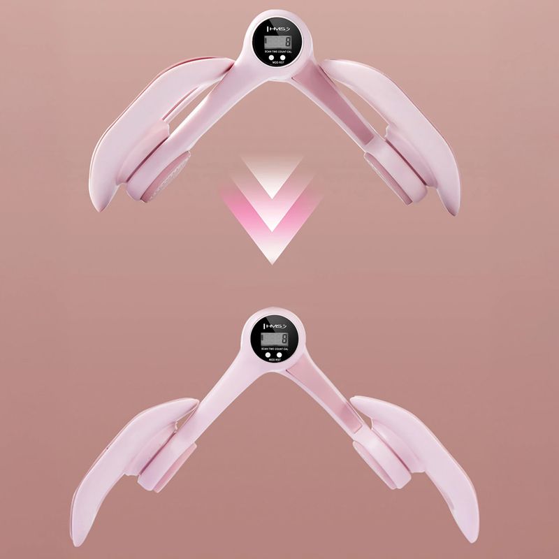 Edzőkapocs HMS TM02 with counter TPE pink 5