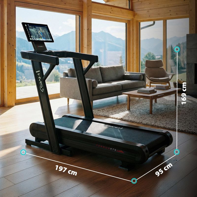 Elektromos futópad HMS Terrun475 black 3